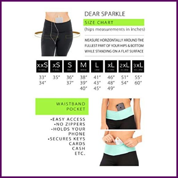 Bootcut Fold Over Leggings with Pocket - Plus Size Yoga Pants - Picture 4 of 8